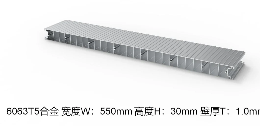 Aluminium Extrusion Extra-Wide Core Heat Exchanger Plate Sheet