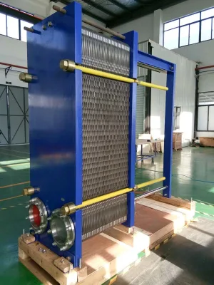 Paper & Pulp Industry Wide Gap/Free Flow Plate Heat Exchanger