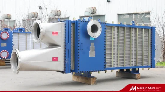 ISO Approved Free Flow Pillow Evaporator Wide Gap Plate Heat Exchanger in China